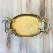 Gold Antler Platters