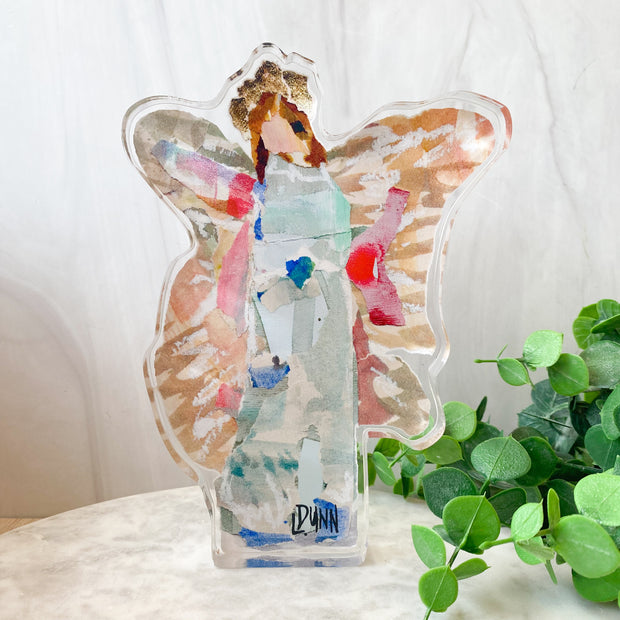 NONNIE ACRYLIC ANGEL LARGE, GLORY COLLECTION