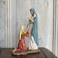 10.5"H Our Lady of Lourdes Figure, Renaissance Collection