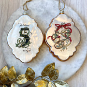 12 Days of Christmas Glass Ornament Assorted in Gift Box