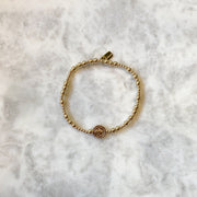 Medal & Saint Bracelet