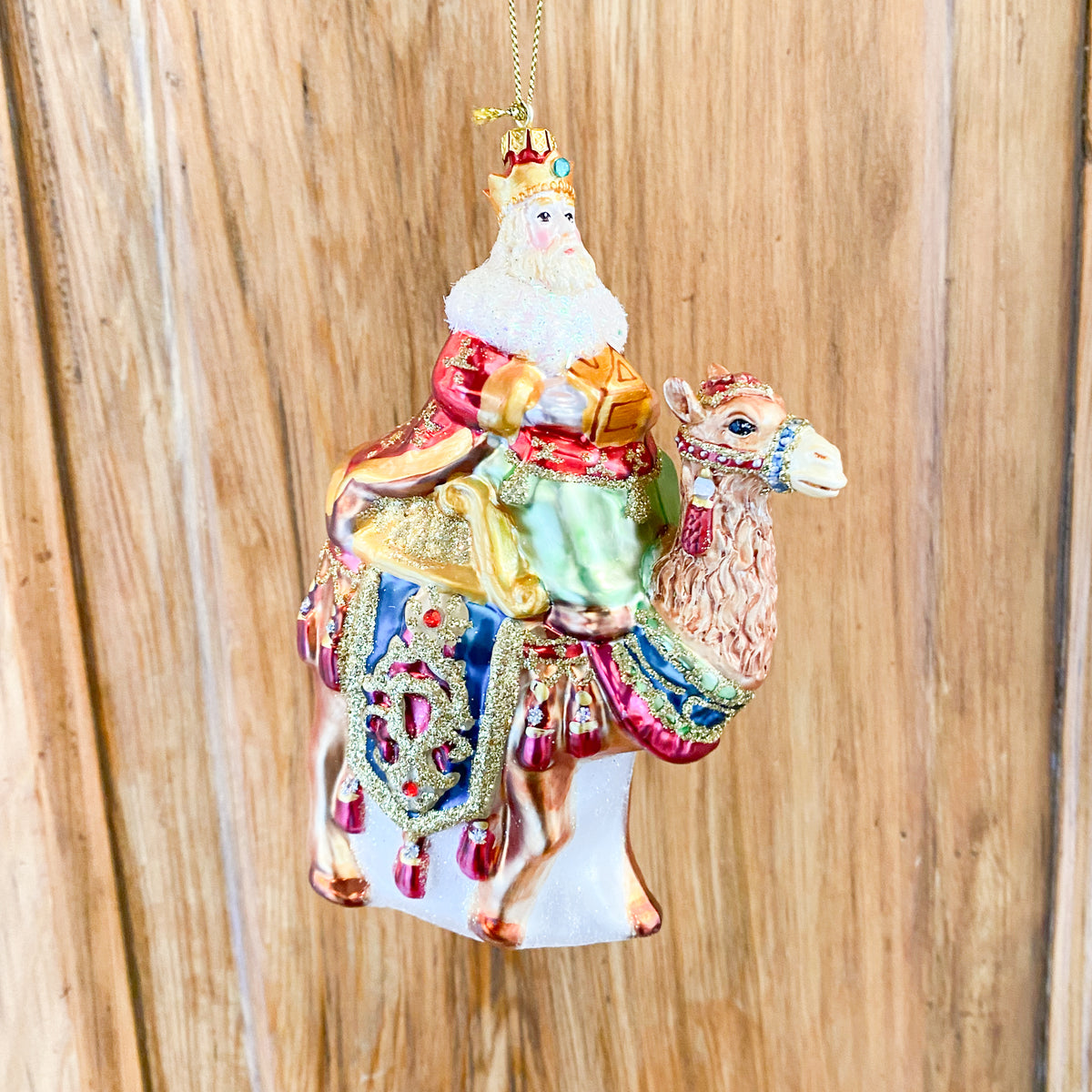 Glass Three Kings Ornament