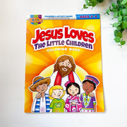 Coloring Book: Jesus Loves The Little Children