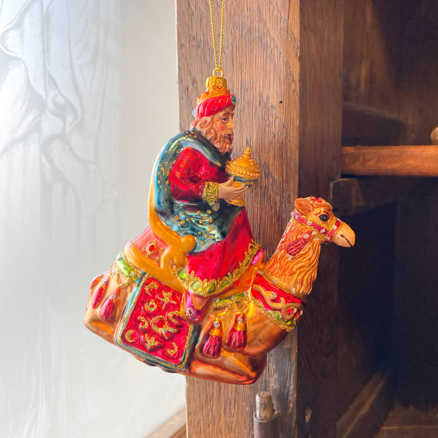 Glass Three Kings Ornament