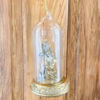 Assorted LED Gold Nativity Cloche Ornaments (2 Styles)