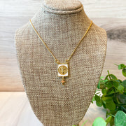 Golden St. Benedict Necklace