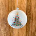 5" Confetti Tree Disc Ornament