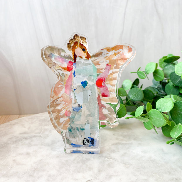 NONNIE ACRYLIC ANGEL BITTY, GLORY COLLECTION