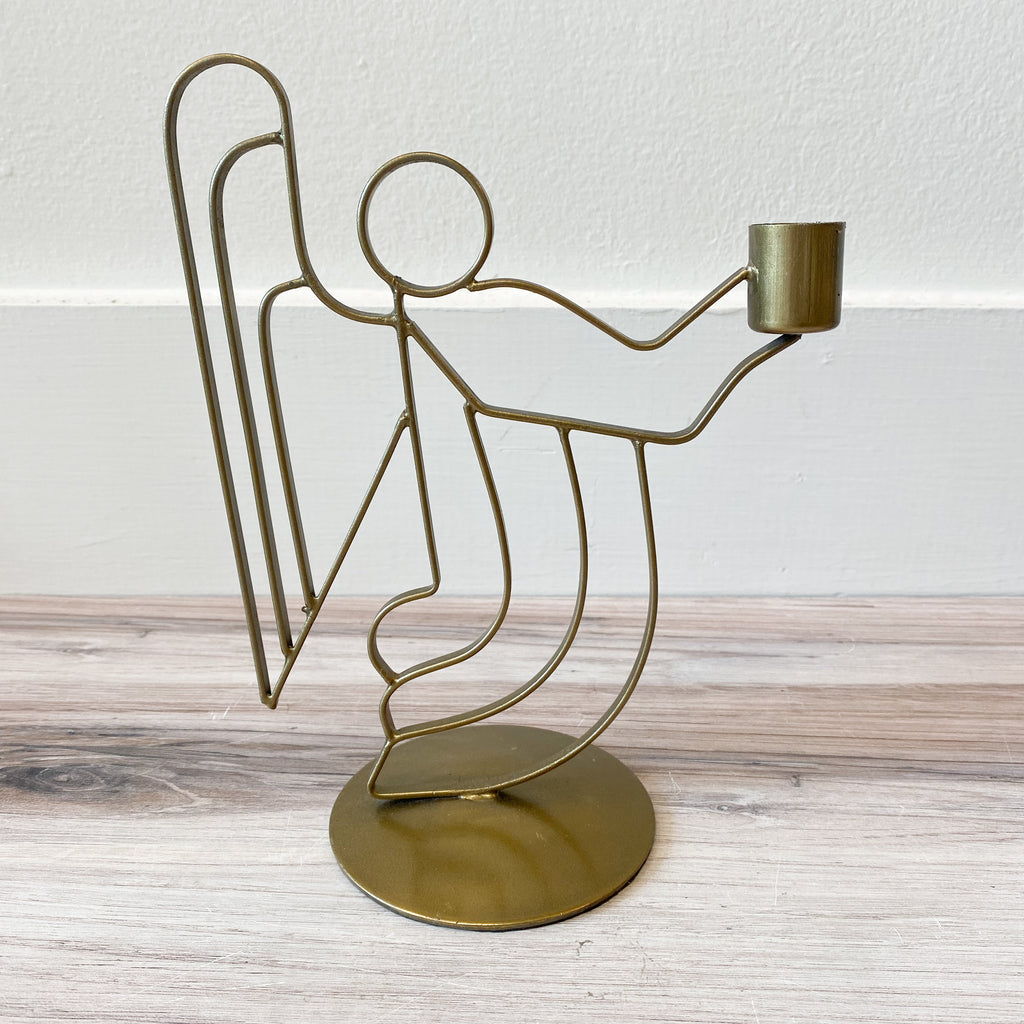 Metal Angel Taper Holders