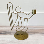 Metal Angel Taper Holders