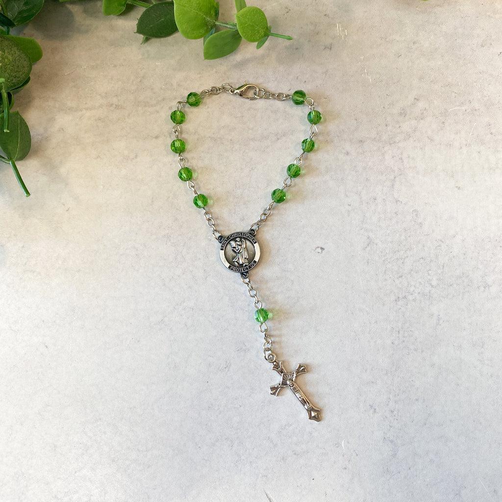 6.5"L St. Christopher Travel Protector