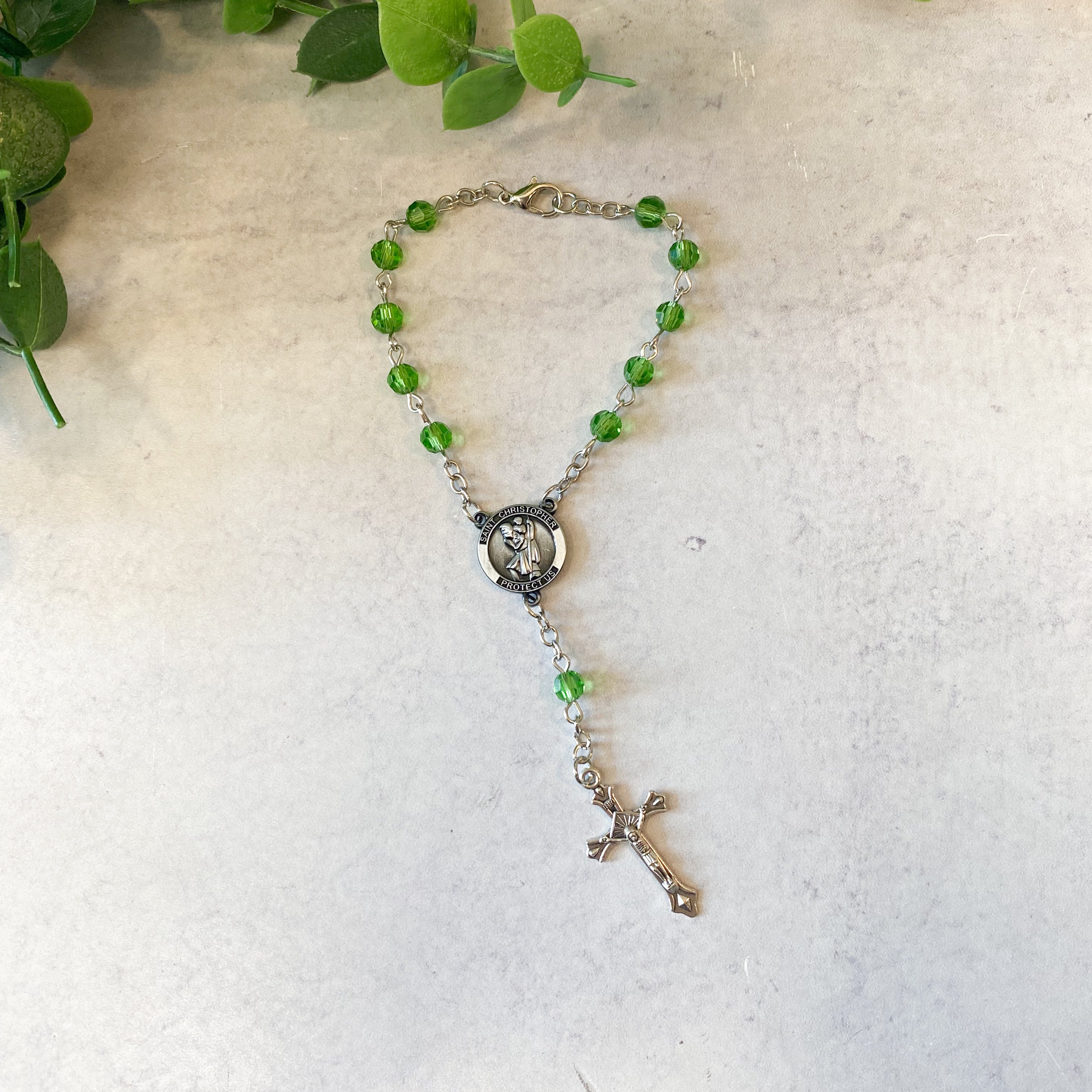 6.5"L St. Christopher Travel Protector