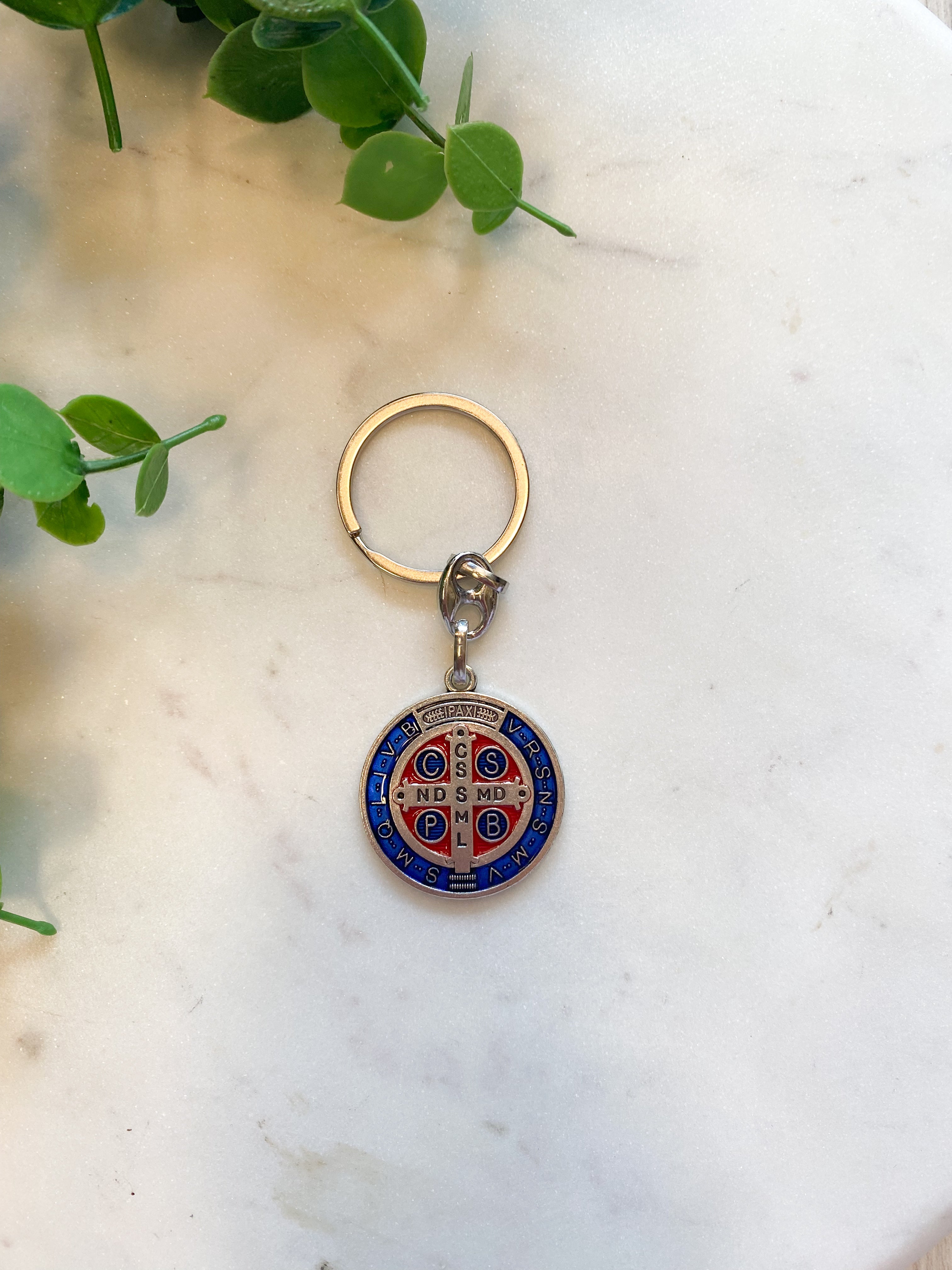 Saint Benedict Key Chain