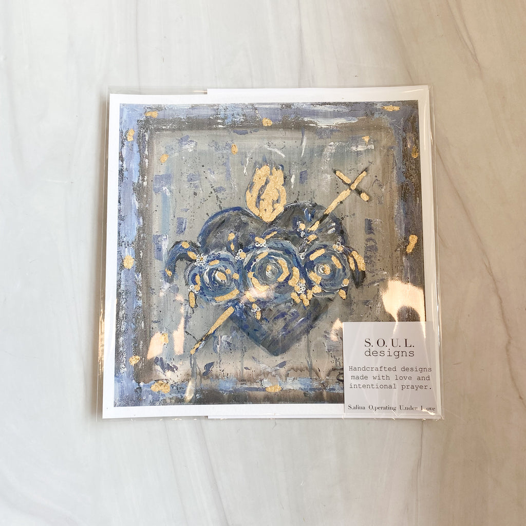 Ocean of Virtue Artist Retouch Fine Art Print 8 x 8