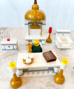 Father Leopold Celebrates Mass Lego Set