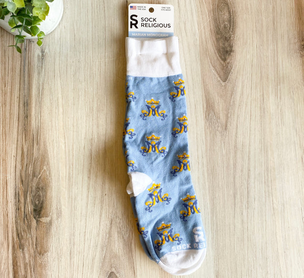 Marian Monogram Socks