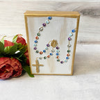 5x7 Rosary Canvas (Assorted Colors)