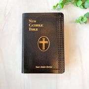 St. Joseph New Catholic Bible - Compact Size Black