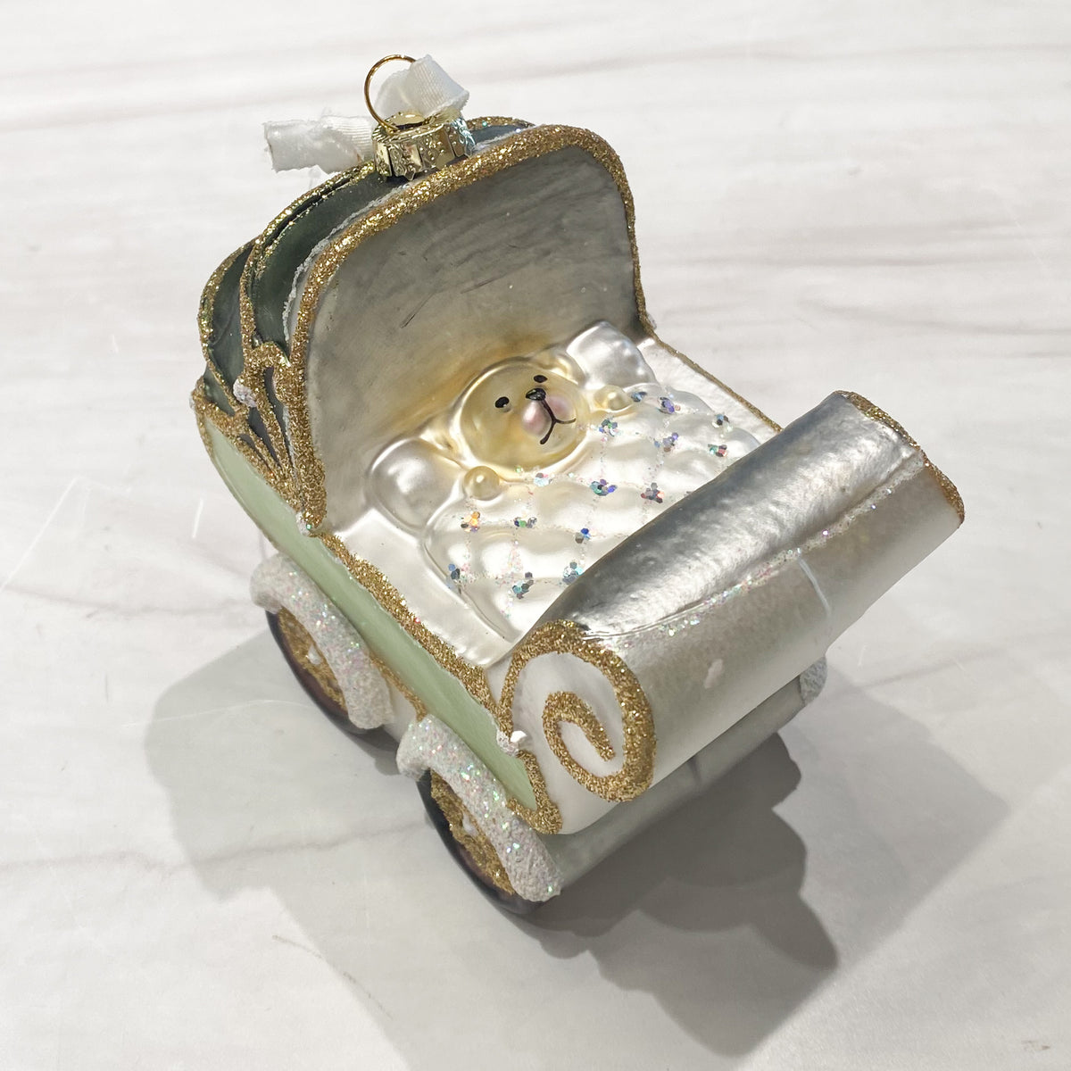 Baby's 1st Christmas Carriage Ornament