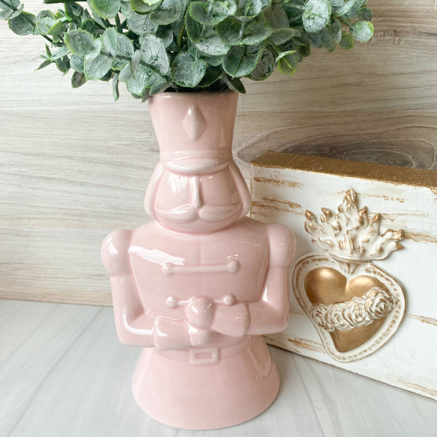 Ceramic Soldier Vase