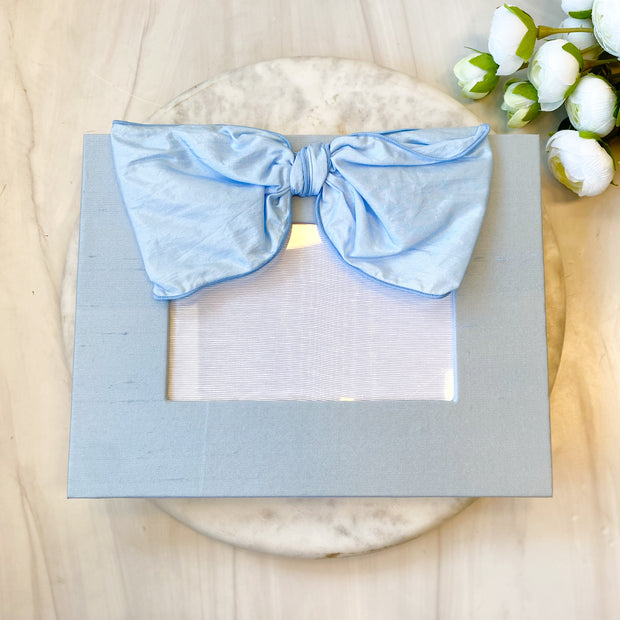 4x6 Frame with Silk Bow