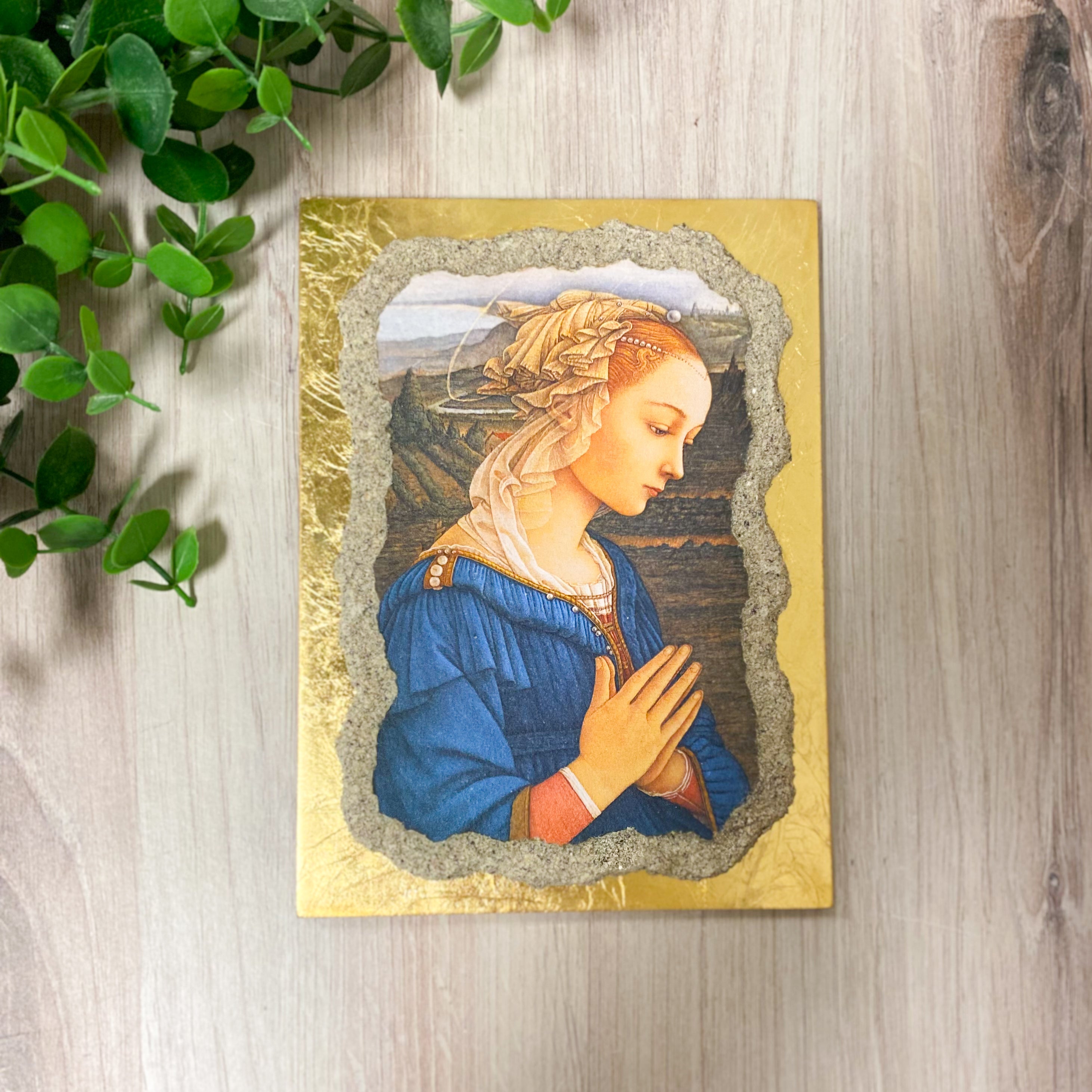 Virgin Wall Plaque
