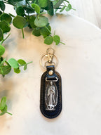 Leather Saint Keychains