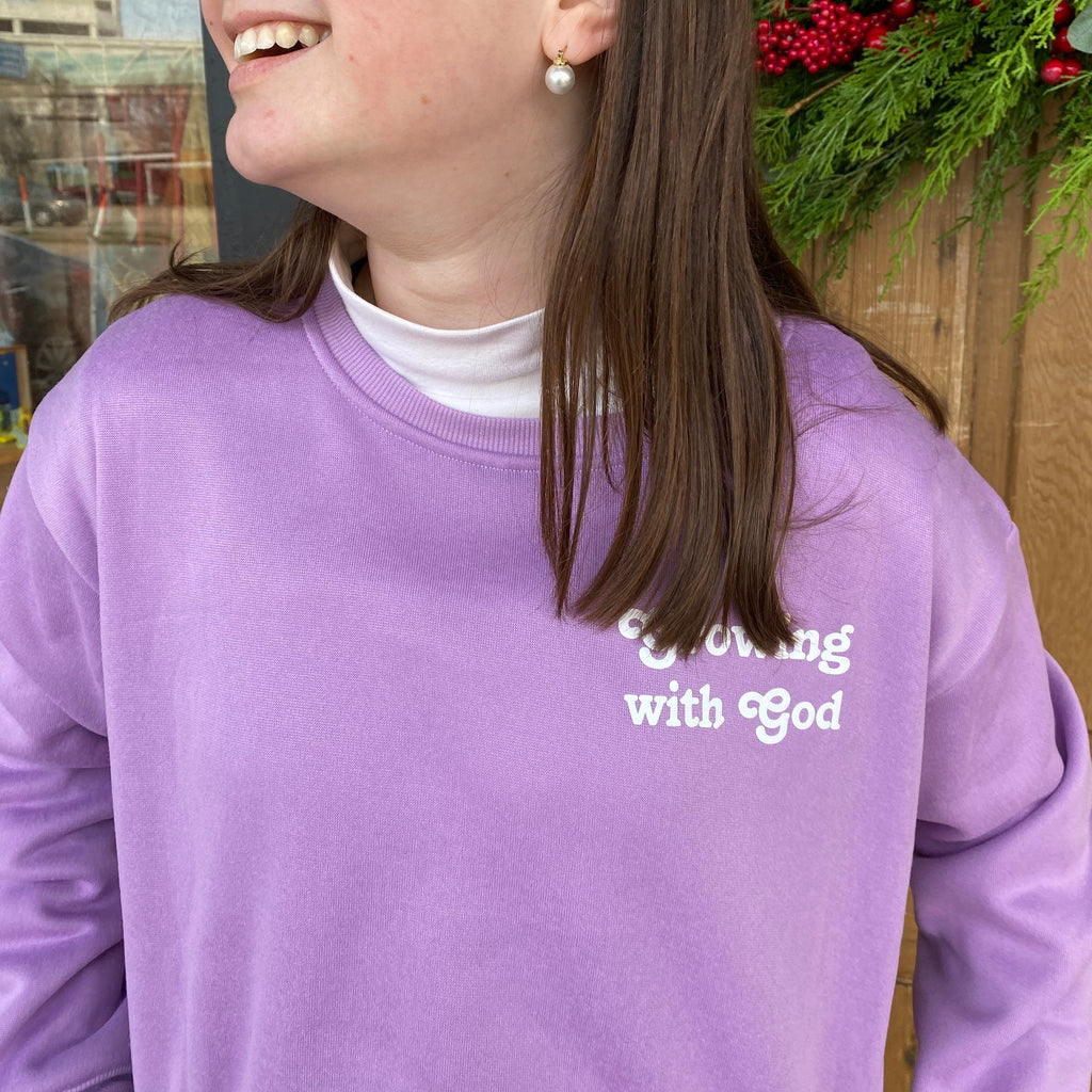 Growing with God Sweatshirt
