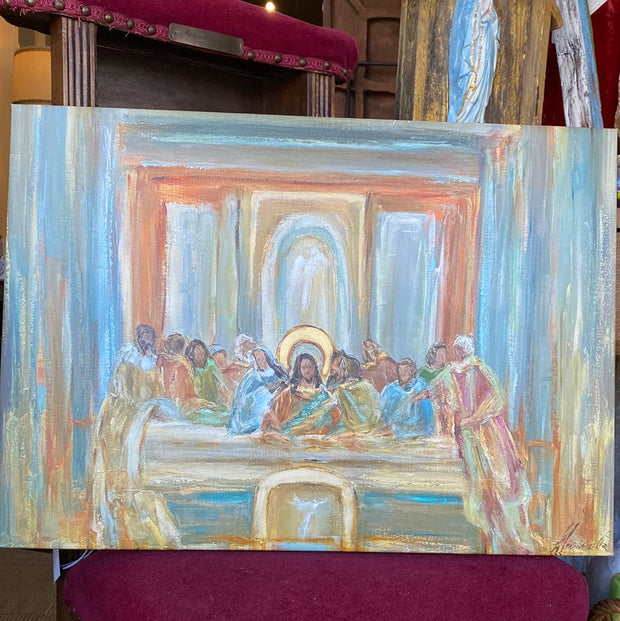 The Last Supper Gallery Print Framed (18x24)