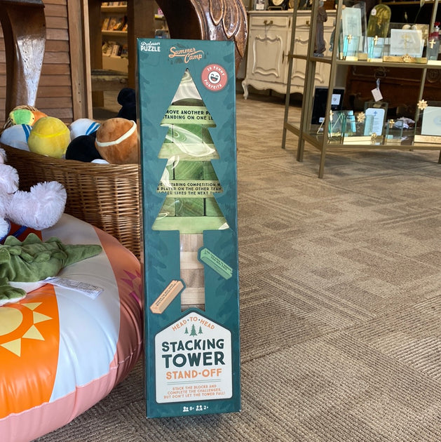 Giant Stacking Tower – Crossroads Collective