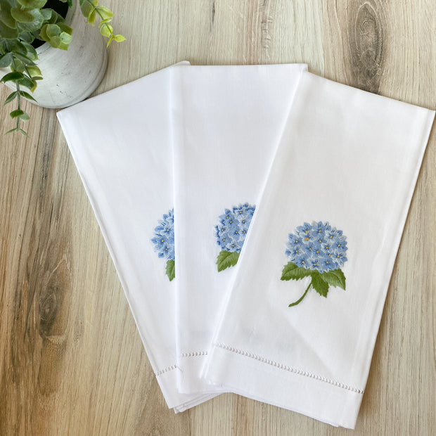 Hydrangea Blue Towel