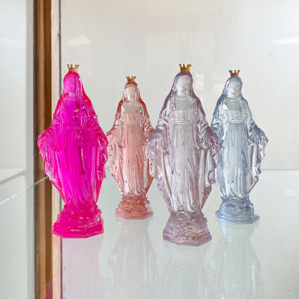 6" Crowned Mary Statue