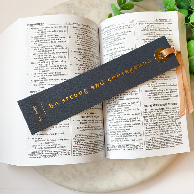 Be Strong & Courageous Bookmark