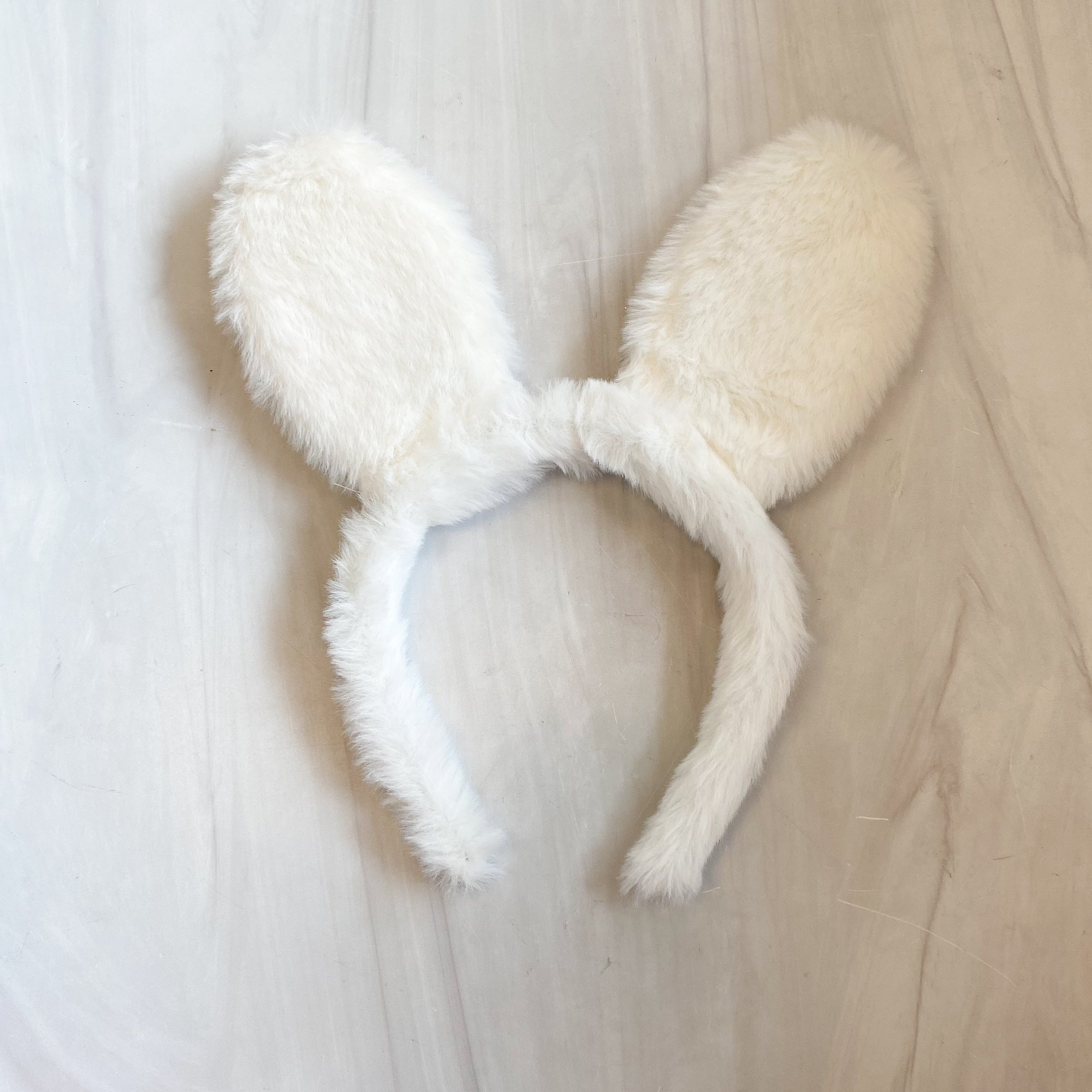 Fuzzy Bunny Ear Headband-Assorted