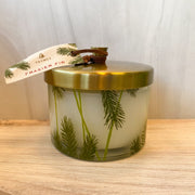 Frasier Fir Poured Candle, Pine Needle 3-Wick