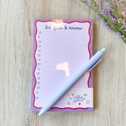 Be Still & Know 4x6“ Notepad