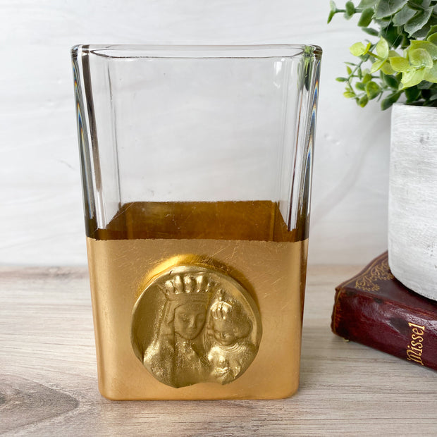 Gold Leaf Vase