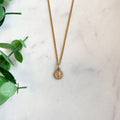 Petite St. Benedict Necklace - Gold Filled