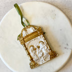 Nativity Cathedral Gold Leaf Ornament