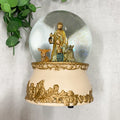 5.7"H MUS HOLY FAMILY, ANIMALS DOME 100 MM; WINDUP