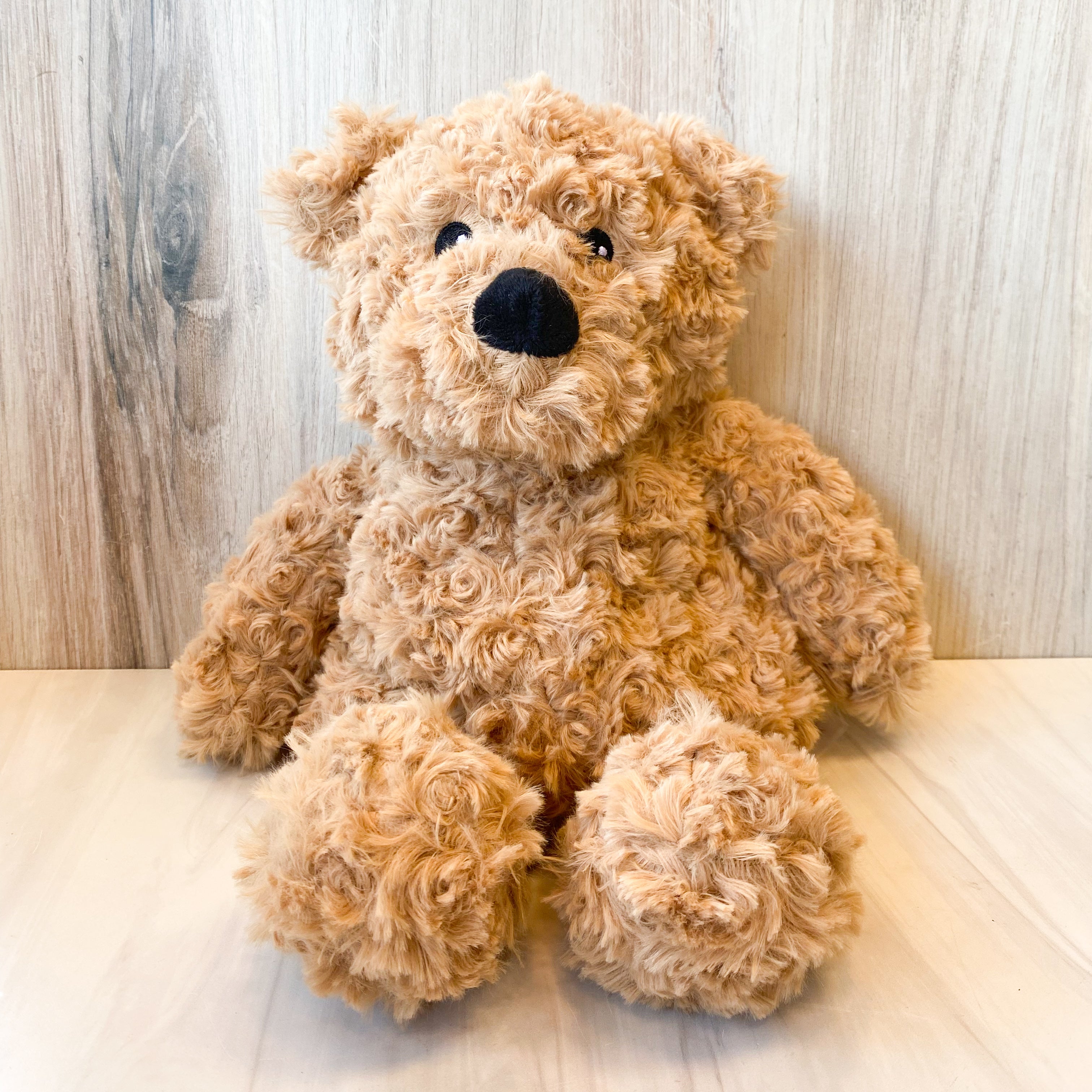 Warmies Brown Curly Bear