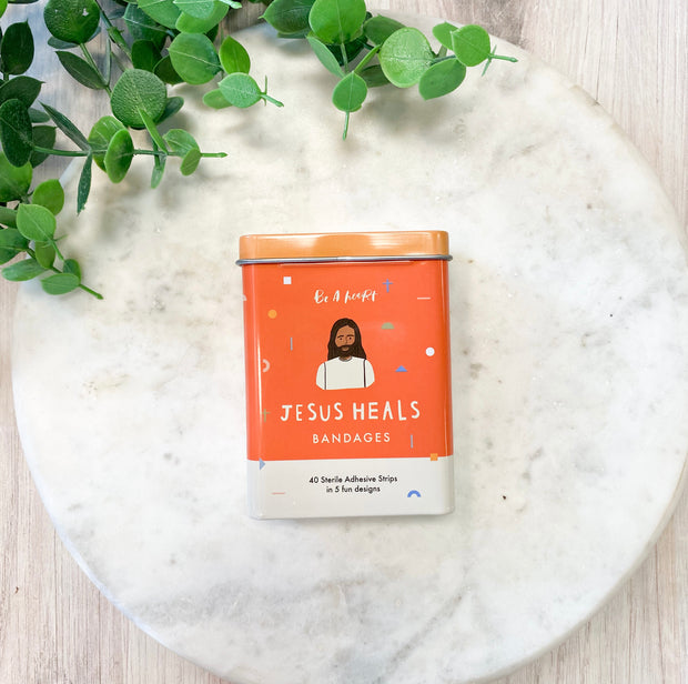 Jesus Heals Bandages