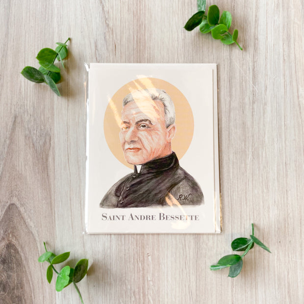 Saint Andre Bessette Notecard with Envelope