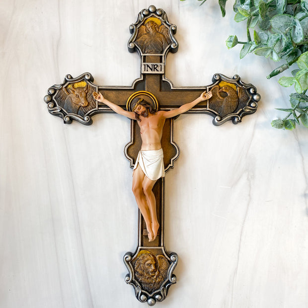 10.25" Evangelist Crucifix