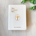 St. Joseph New Catholic Bible - Compact Size White