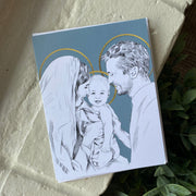 Holy Family Greeting Card