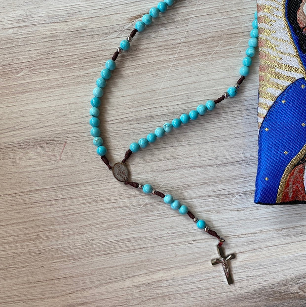 Teal Rosary