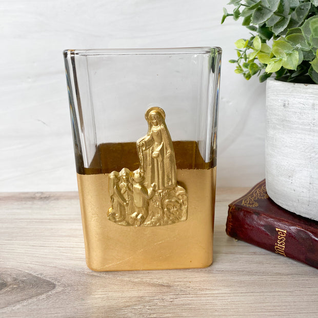 Gold Leaf Vase