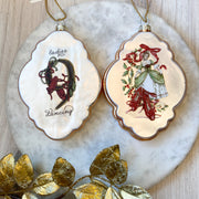 12 Days of Christmas Glass Ornament Assorted in Gift Box