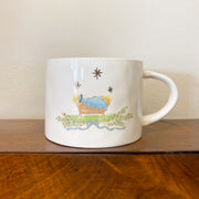 4" Rd x 3"H Stonewar Mug Figure Saying, 4 Styles